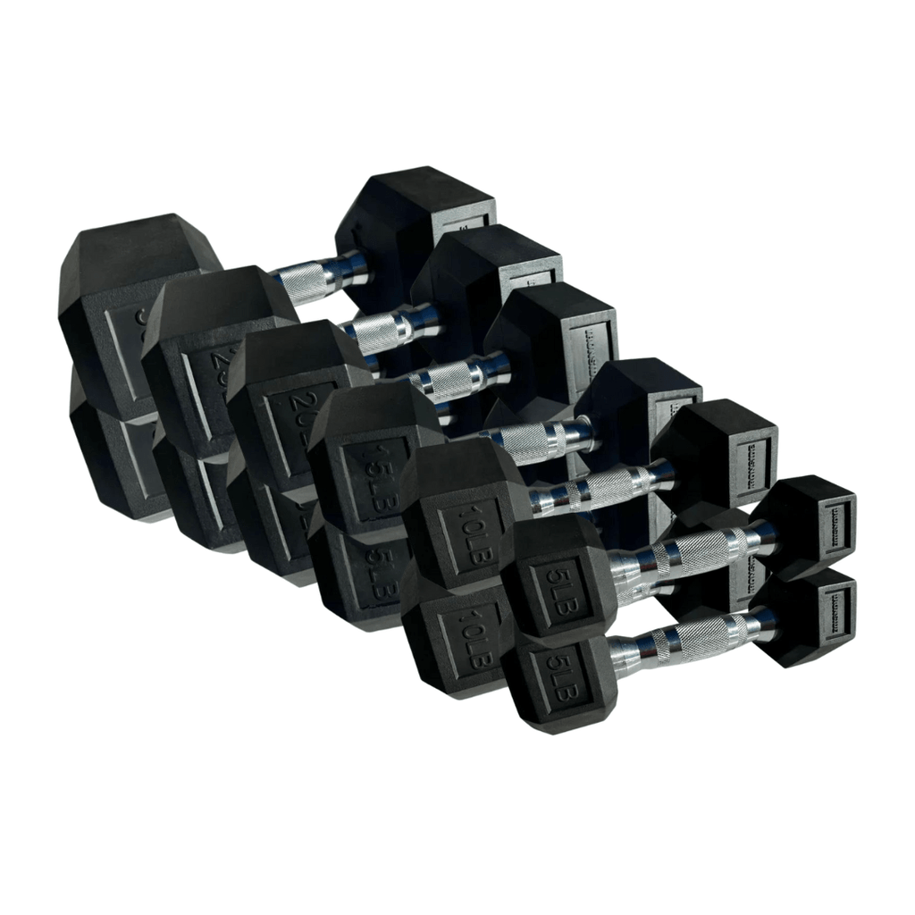Mancuerna Hexagonal (5 a 100 lb) IRONSIDE