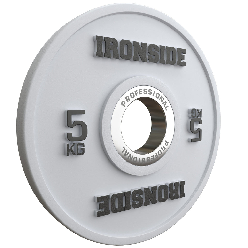 Disco Olímpico Calibrado Powerlifting (5 a 25 kg) IRONSIDE