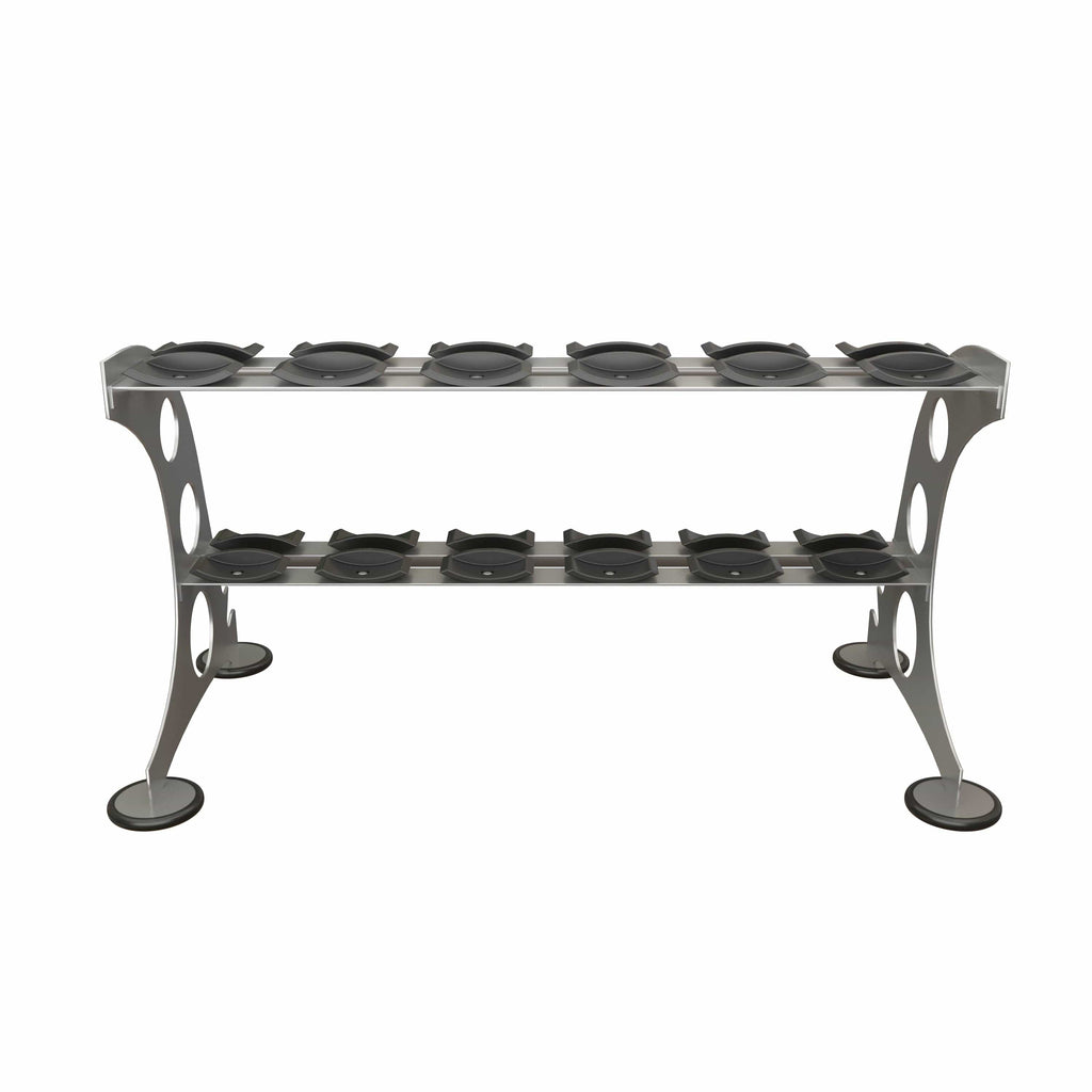 Rack de Almacenamiento para Mancuernas Circulares 6 pares IRONSIDE
