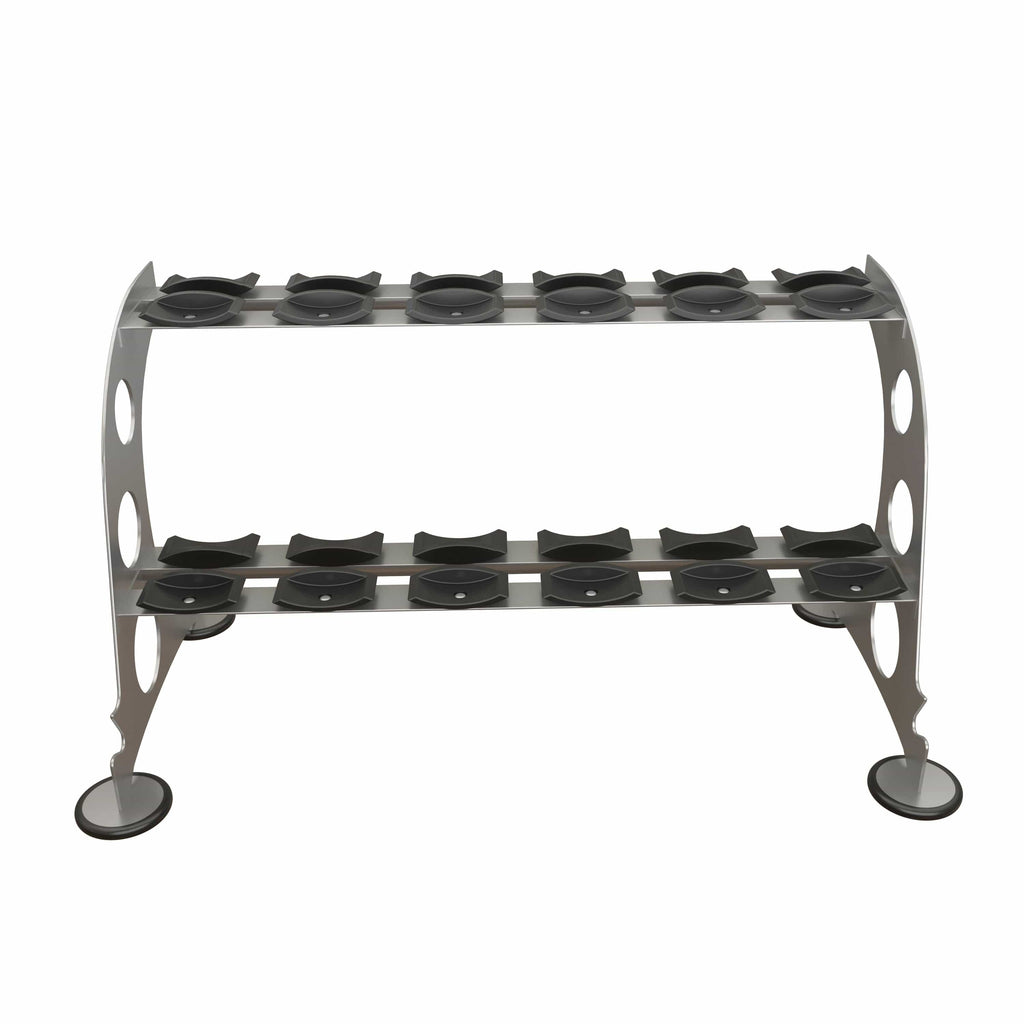 Rack de Almacenamiento para Mancuernas Circulares 6 pares IRONSIDE