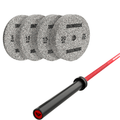Pack IRONSIDE Barra 20 KG + Set Discos Olímpicos (KG)