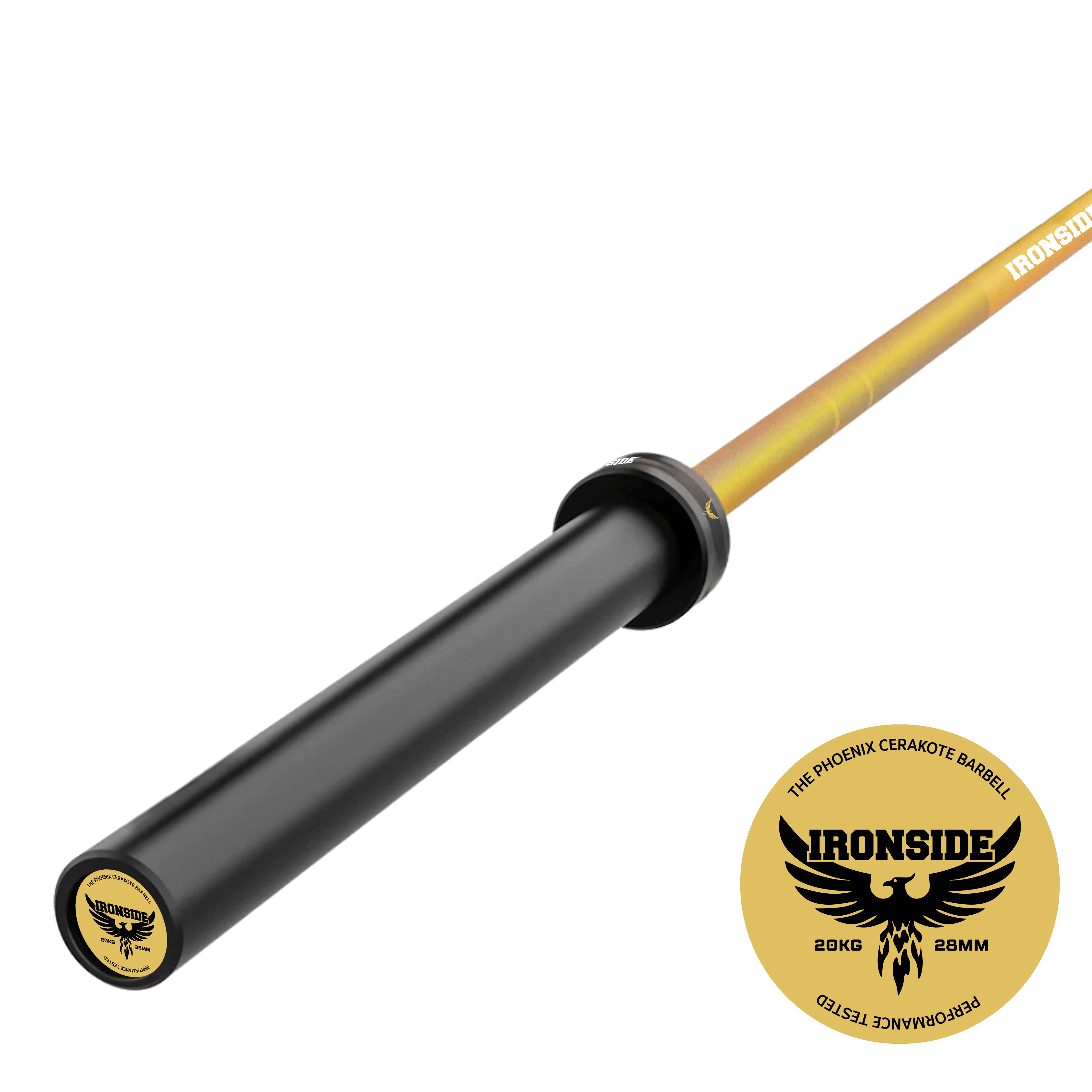Barra Olímpica Phoenix Cerakote 20 kg (1.500 lb) IRONSIDE