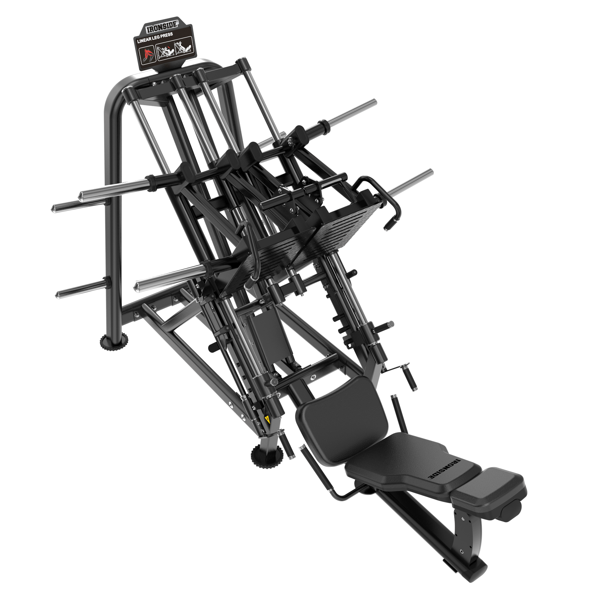 Unilateral Leg Press Machine IRONSIDE Infinity