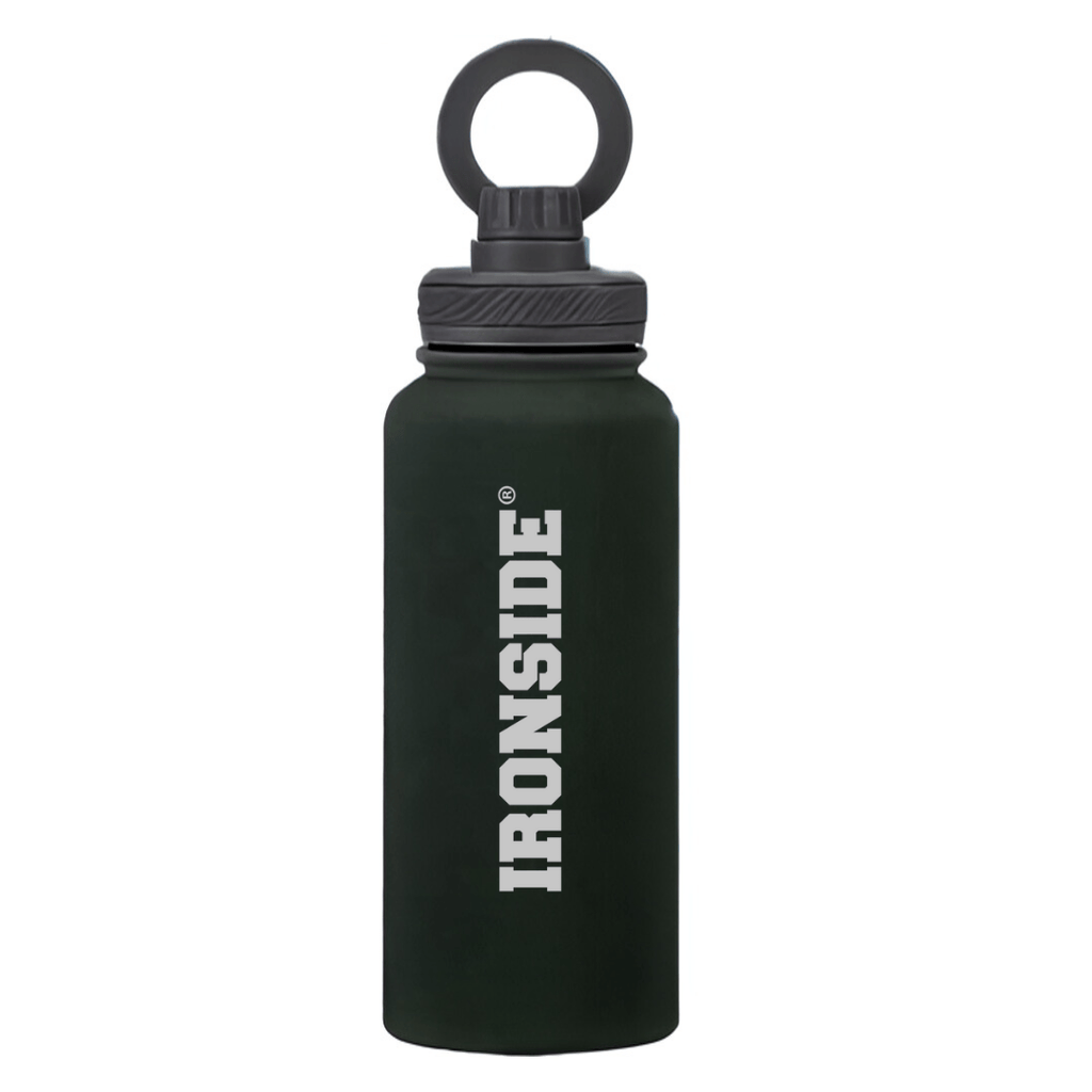 Botella de Agua Deportiva con Soporte Magnético para Celular 1 lt IRONSIDE