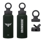 Botella de Agua Deportiva con Soporte Magnético para Celular 1 lt IRONSIDE