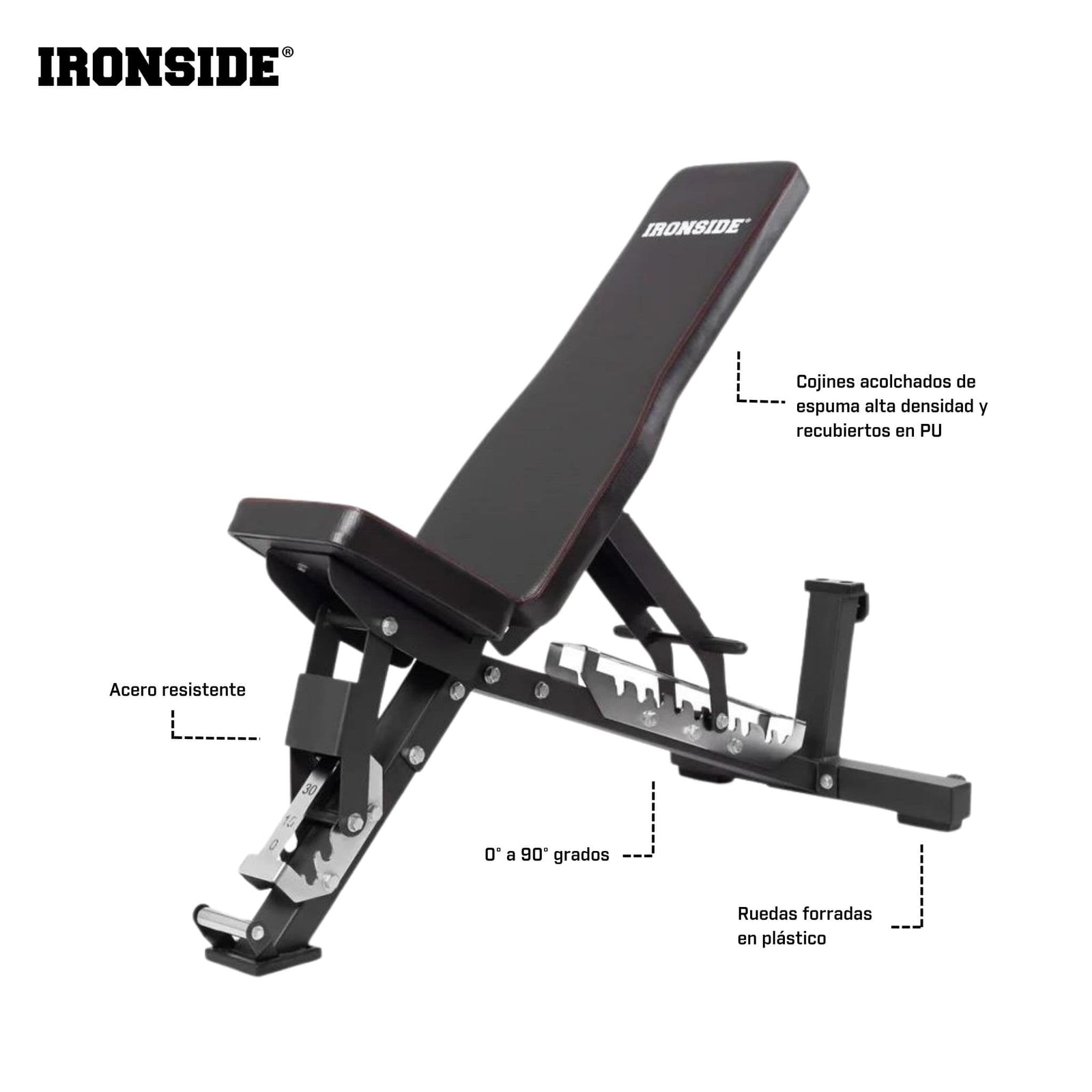 Bancos Ajustables Versatilidad Para Gimnasio Y Home Gym Ironside M xico bancos-ajustables-versatilidad-para-gimnasio-y-home-gym-ironside-m-xico