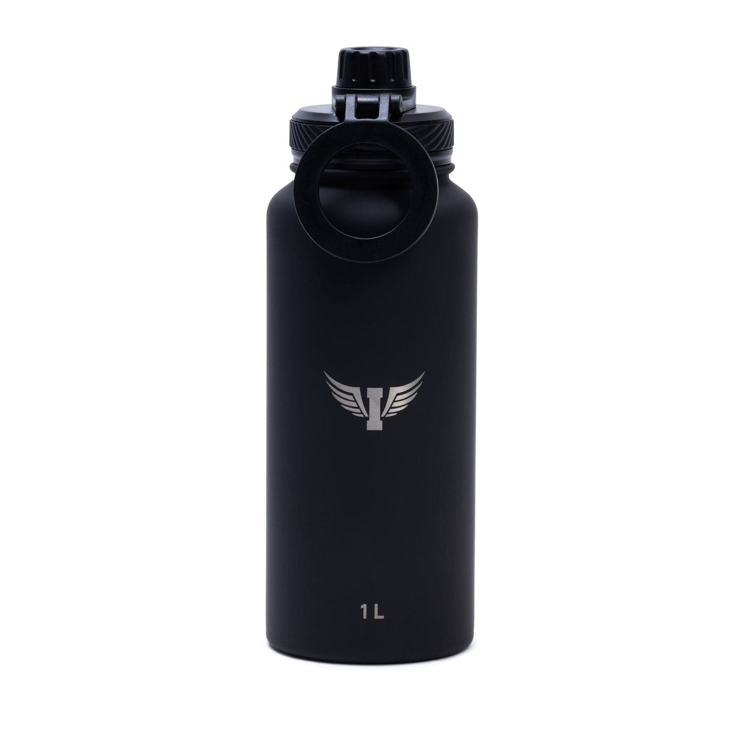 Botella de Agua Deportiva con Soporte Magnético para Celular 1 lt IRONSIDE