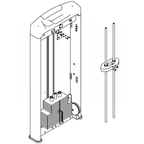 Weight Stack Add-On Pin 5 kg IRONSIDE Luxe (2 x 2.5 kg)
