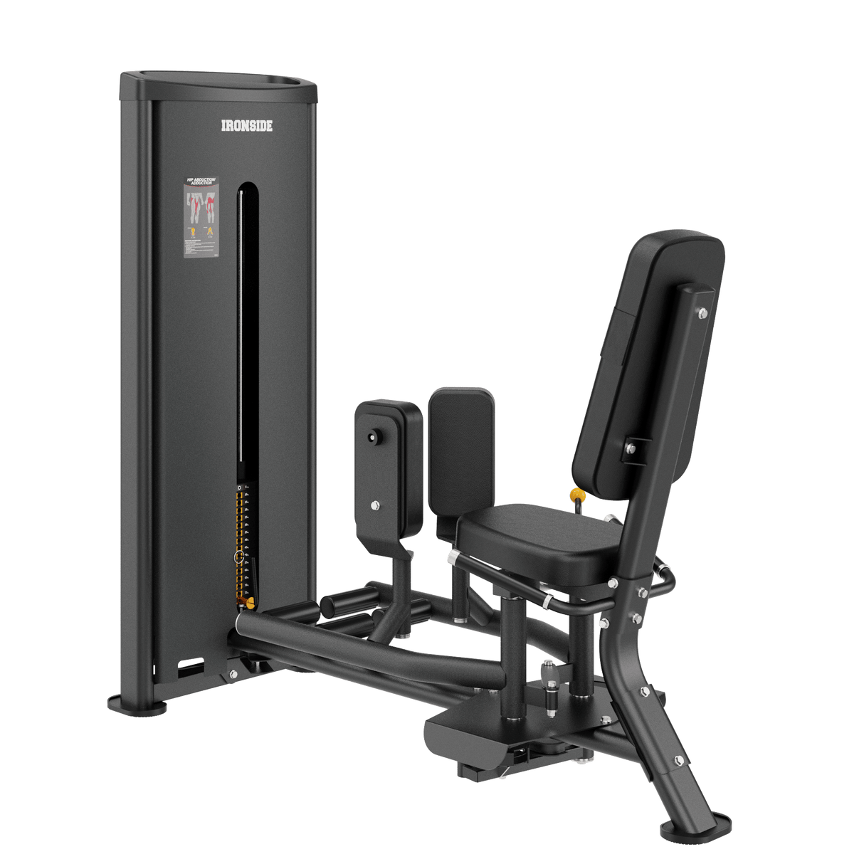 Dual Abductor & Adductor Machine IRONSIDE Elite