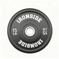 Disco Olímpico Pro Bumper IRONSIDE (10 a 55 LB)