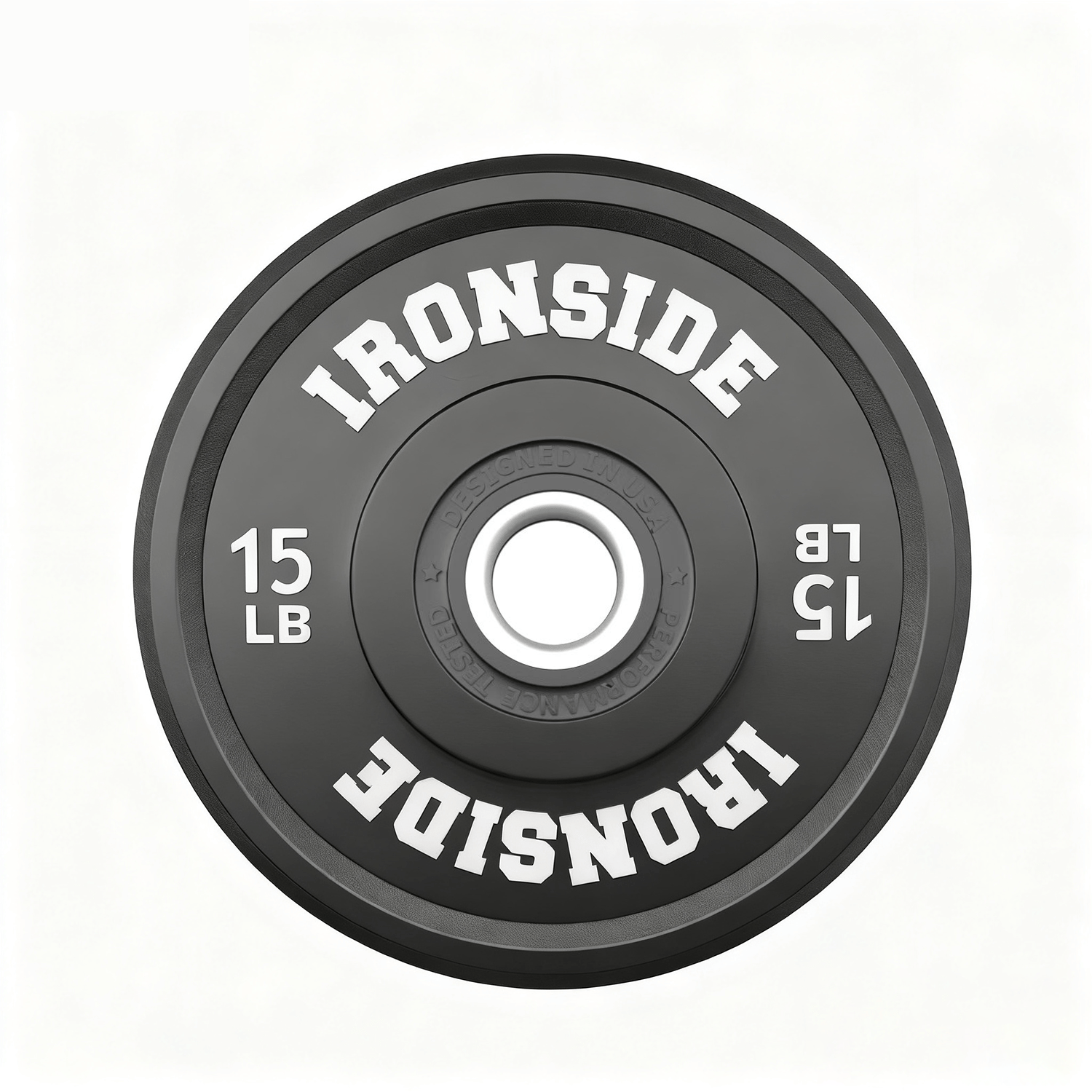 Disco Olímpico Pro Bumper IRONSIDE (10 a 55 LB)