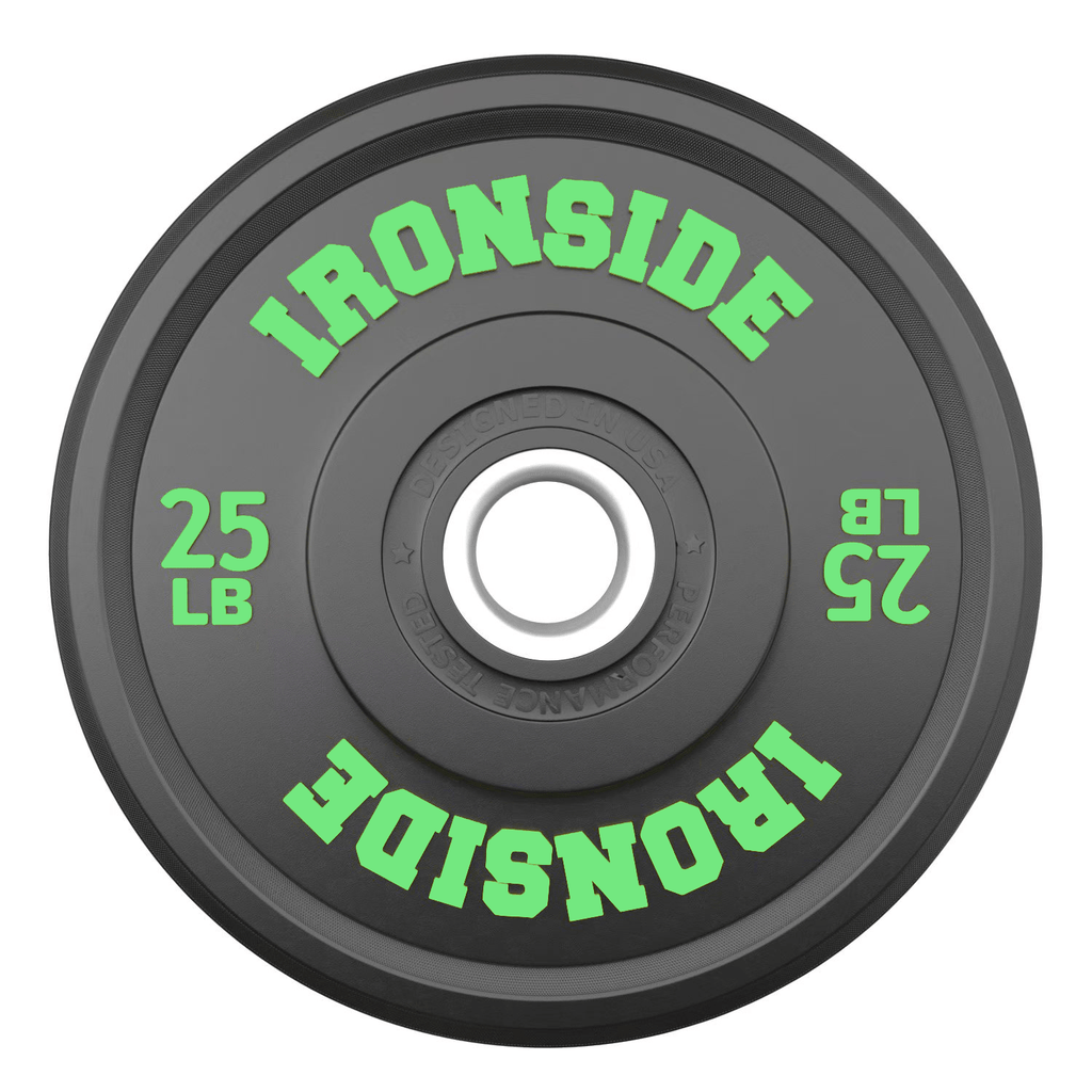 Disco Olímpico Pro Bumper IRONSIDE (10 a 55 LB)