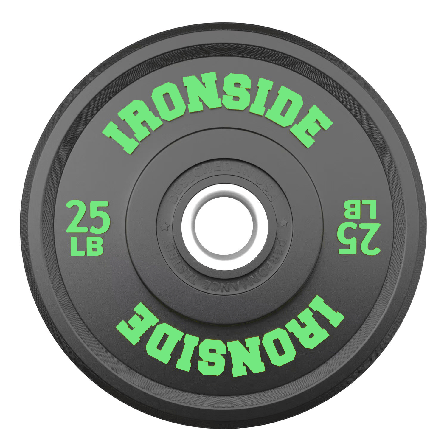 Disco Olímpico Pro Bumper IRONSIDE (10 a 55 LB)