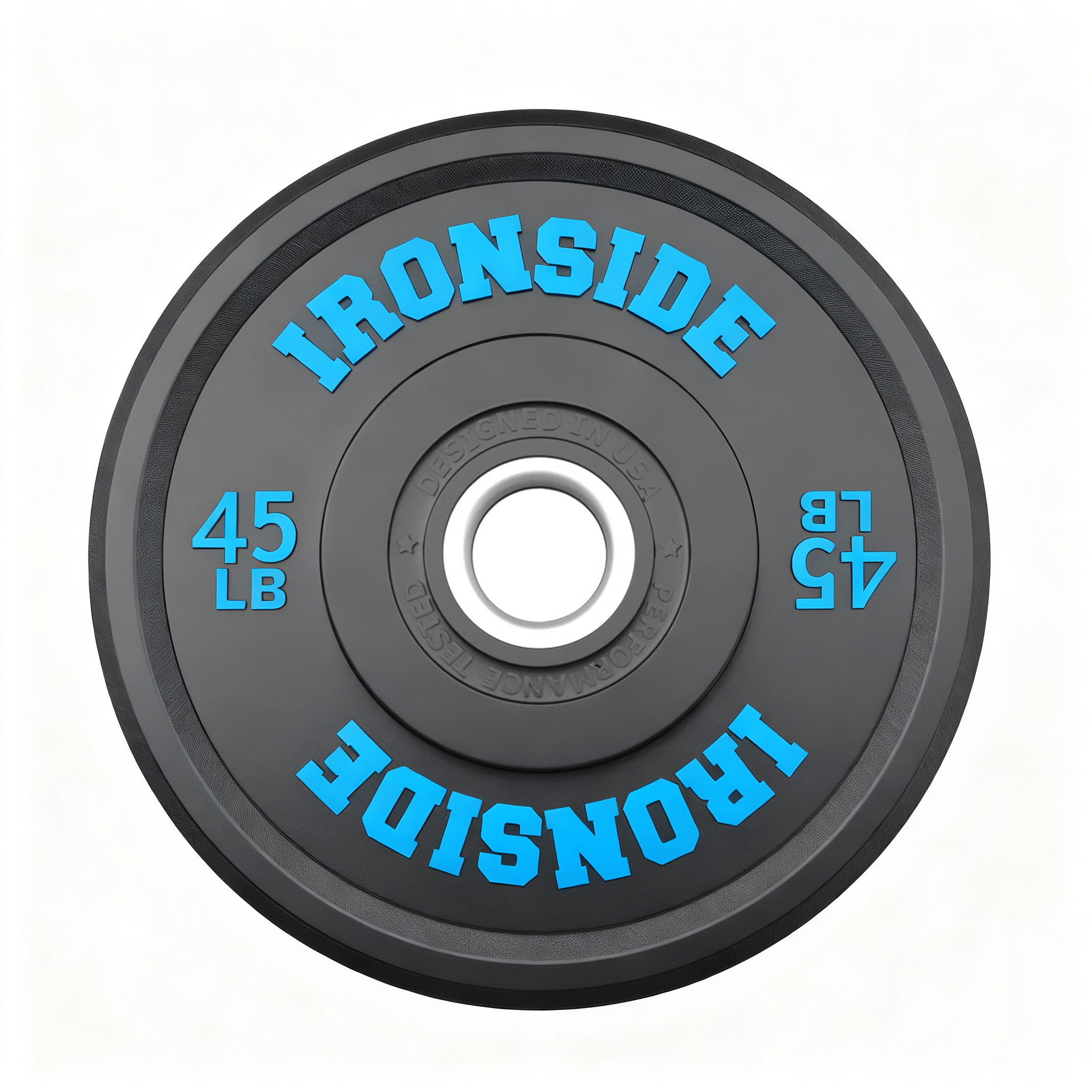 Disco Olímpico Pro Bumper IRONSIDE (10 a 55 LB)