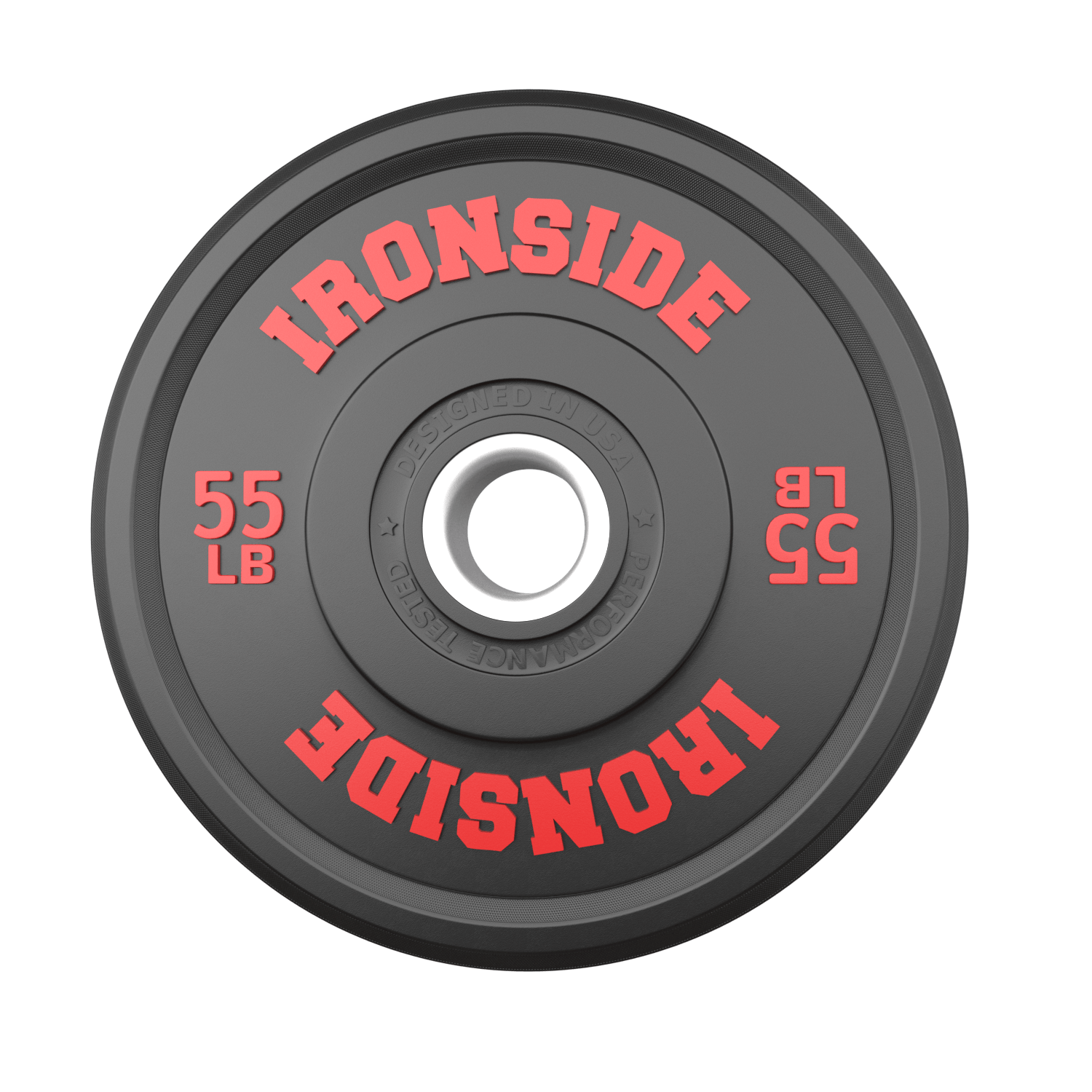 Disco Olímpico Pro Bumper IRONSIDE (10 a 55 LB)