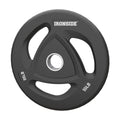 Disco Olimpico de 3 Agarres (5 a 55 lb) IRONSIDE