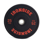 Disco Olímpico Pro Bumper IRONSIDE (5 a 25 KG)