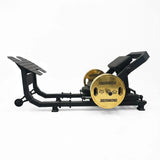Hip Thruster profesional con plataforma elevada, ajuste ergonómico y biomecánica optimizada para potenciar glúteo con estabilidad y rendimiento comercial.