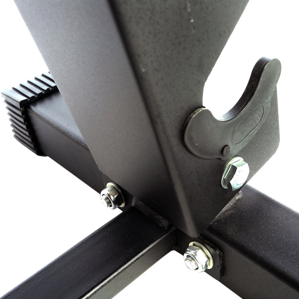 Rack de Mancuernas Triangular IRONSIDEMANCUERNASIRONSIDEColor: Negro