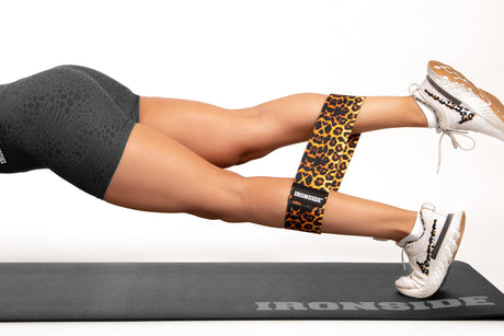 IRONSIDE Banda Elástica de ResistenciaACCCESORIO ENTRENAMIENTOIRONSIDEColor: Negro, Animal Print