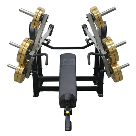 Inclined Chest Press Premier con ajustes ergonómicos, agarres múltiples y resistencia modulable para un empuje inclinado estable, técnico y de nivel profesional