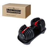 Mancuerna Ajustable 24 kg IRONSIDE Block
