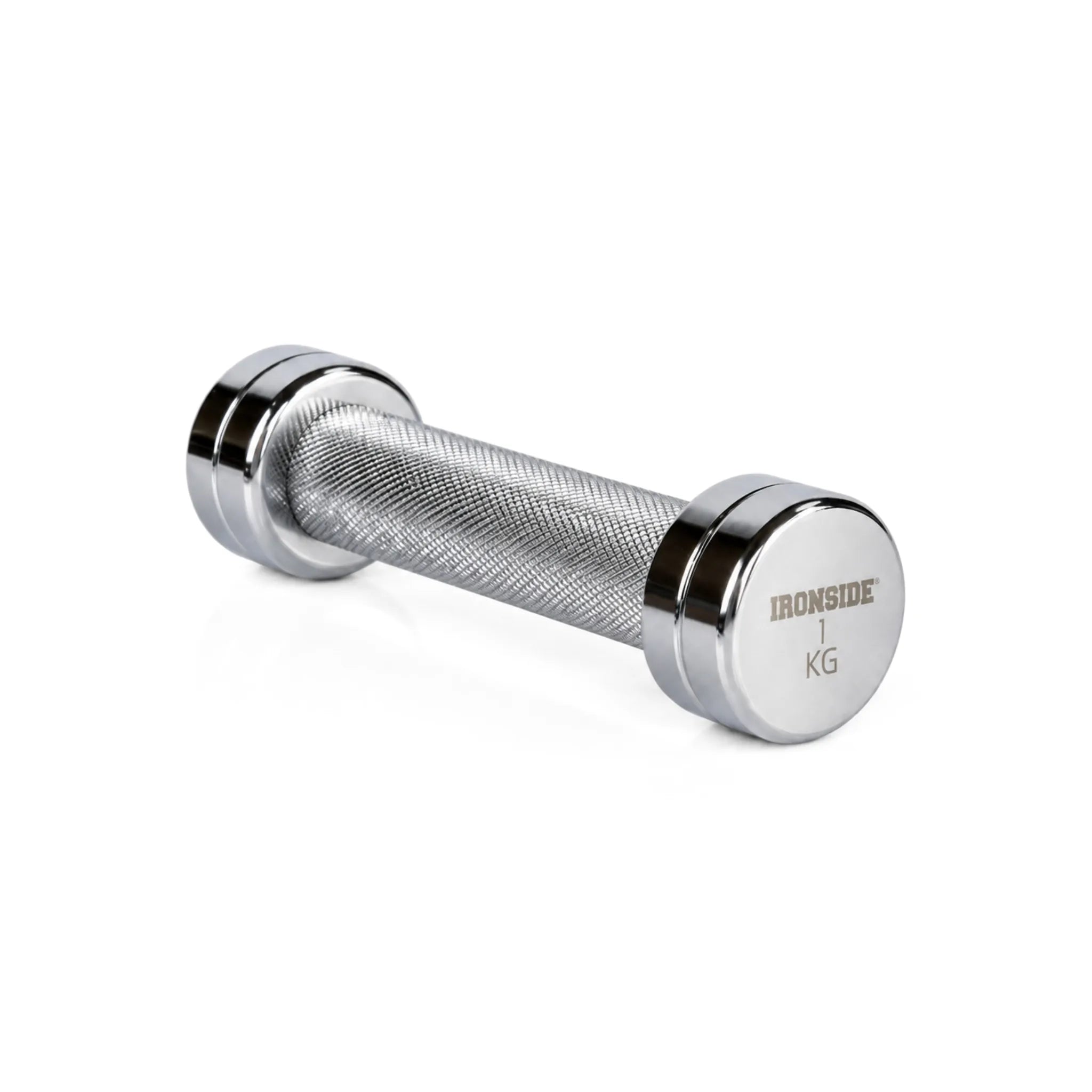 Mancuerna Circular Hard Chromed Steel (1 a 10 kg) IRONSIDE