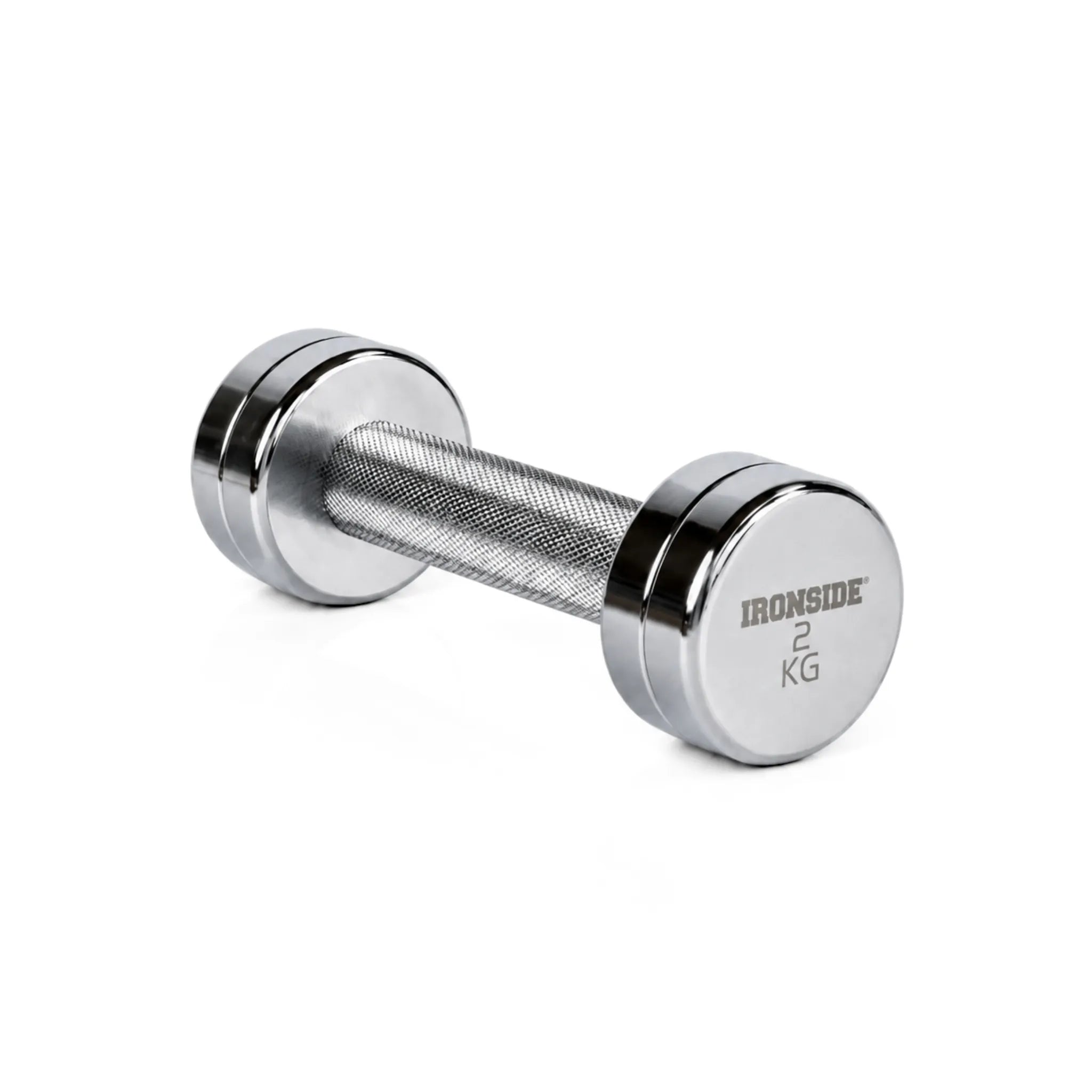 Mancuerna Circular Hard Chromed Steel (1 a 10 kg) IRONSIDE