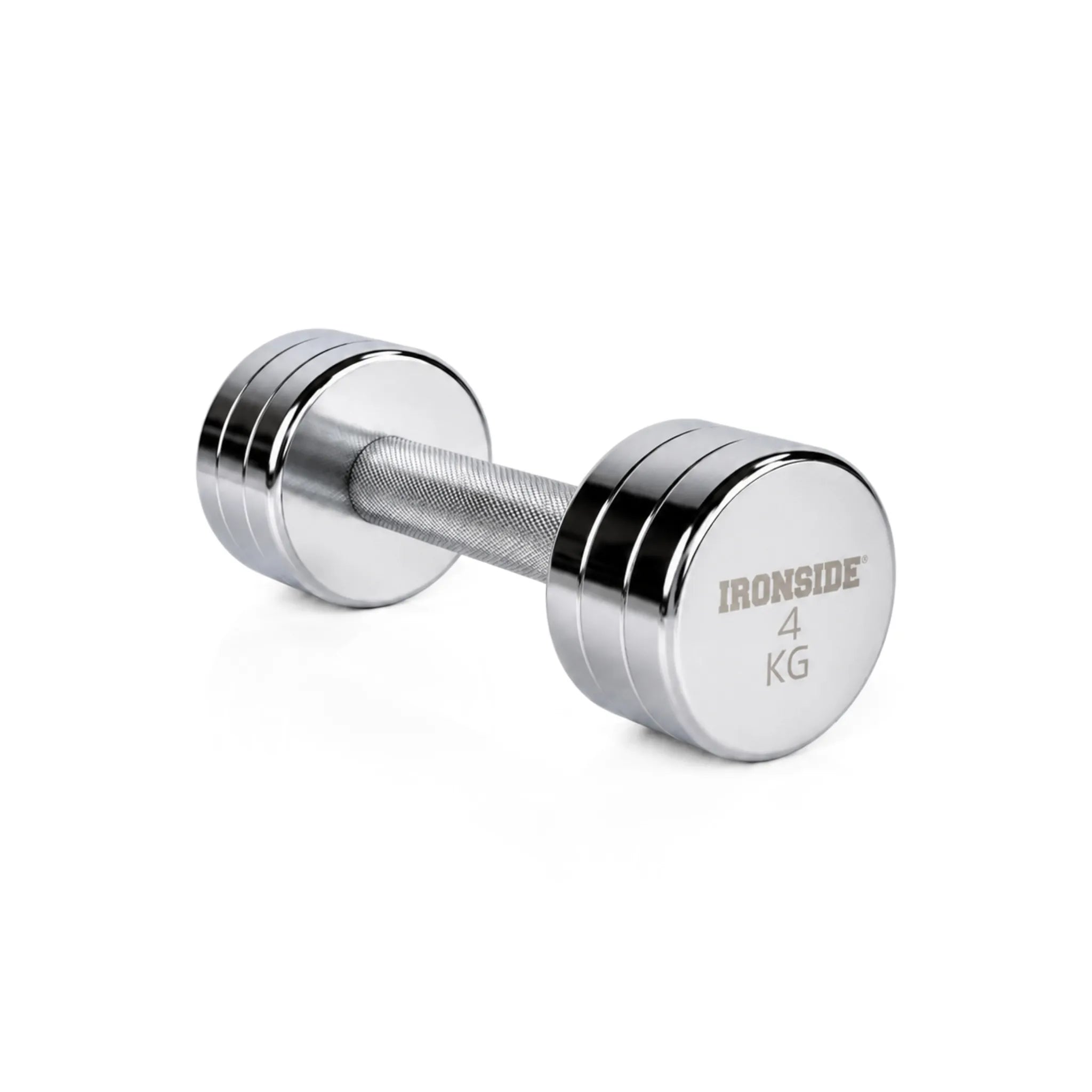 Mancuerna Circular Hard Chromed Steel (1 a 10 kg) IRONSIDE