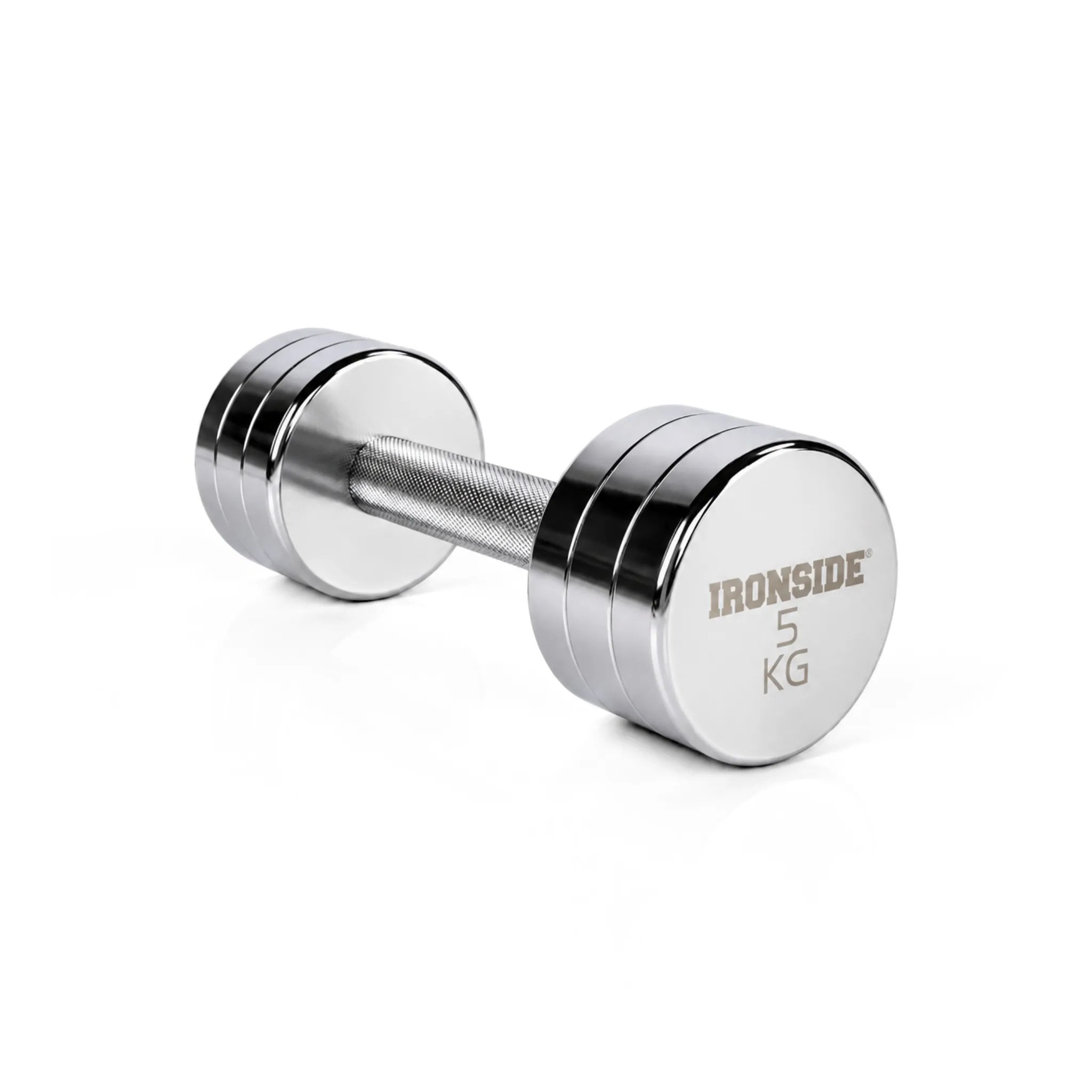 Mancuerna Circular Hard Chromed Steel (1 a 10 kg) IRONSIDE