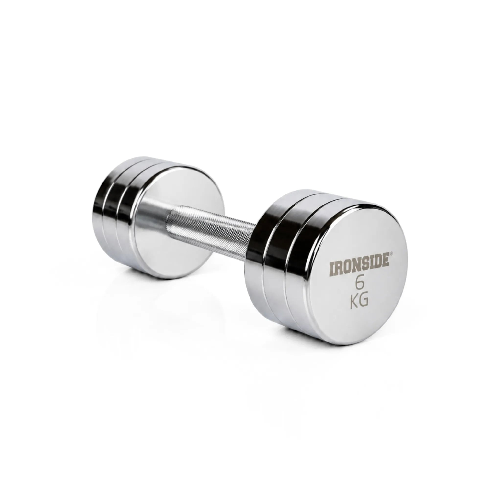 Mancuerna Circular Hard Chromed Steel (1 a 10 kg) IRONSIDE