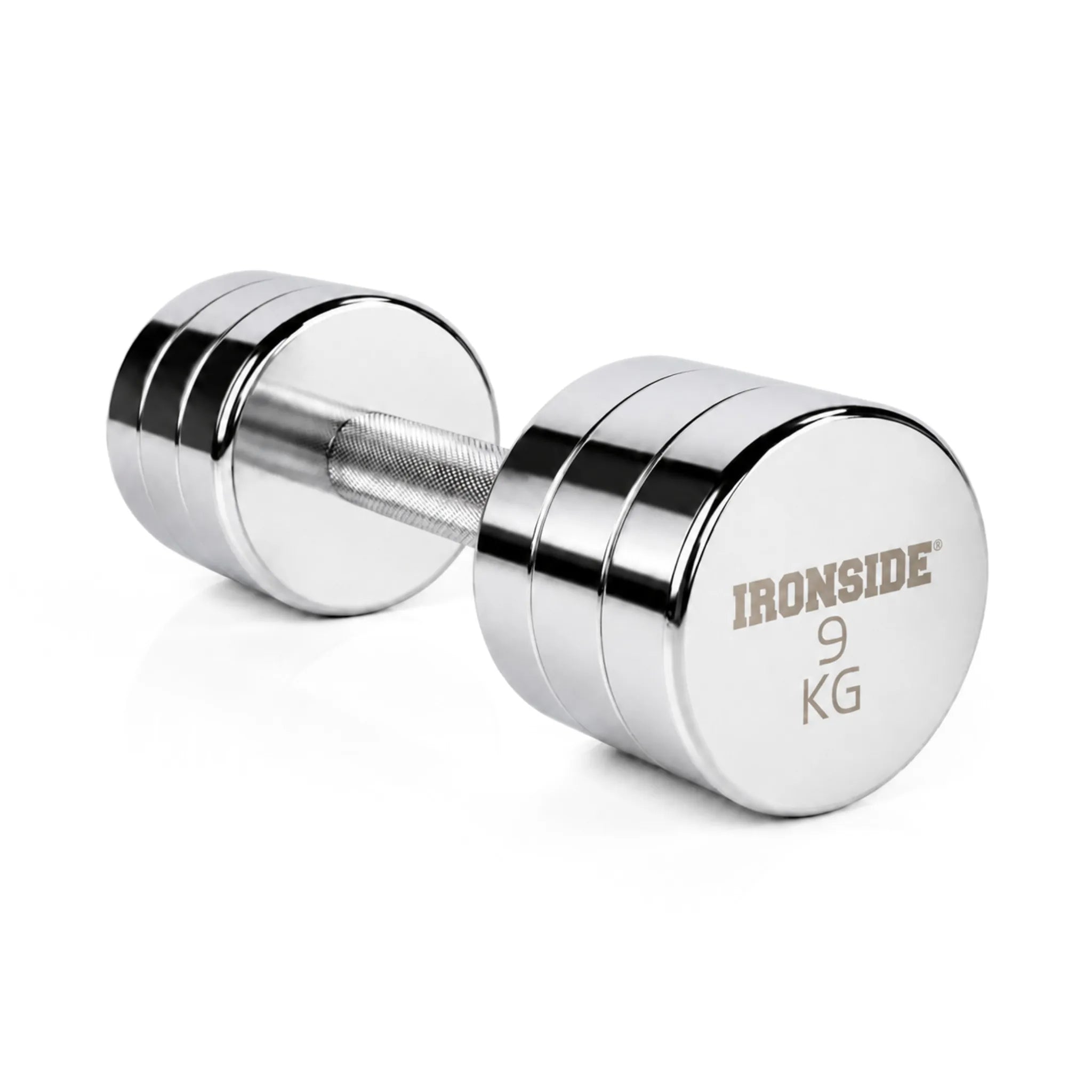 Mancuerna Circular Hard Chromed Steel (1 a 10 kg) IRONSIDE