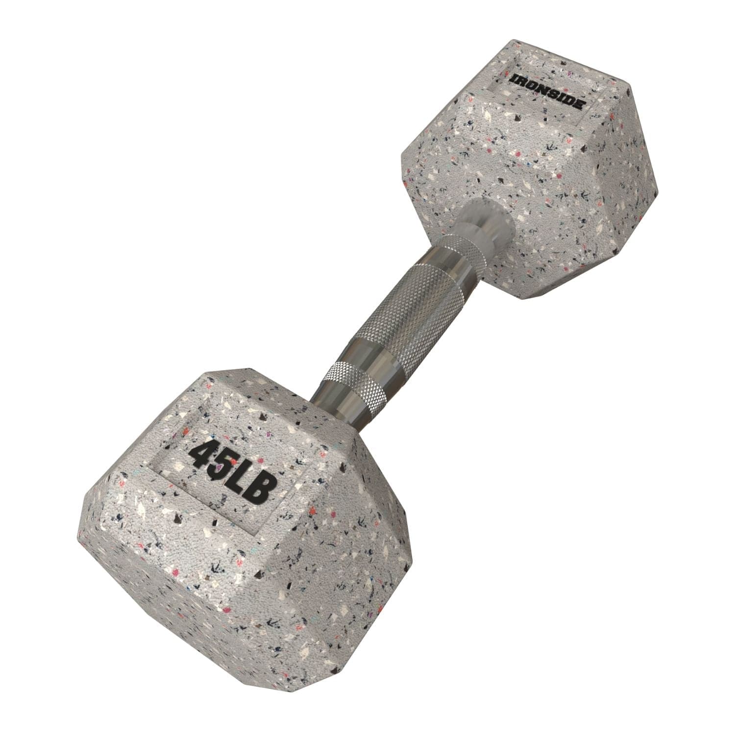 Mancuerna Hexagonal Grind (5 a 80 lb) IRONSIDE
