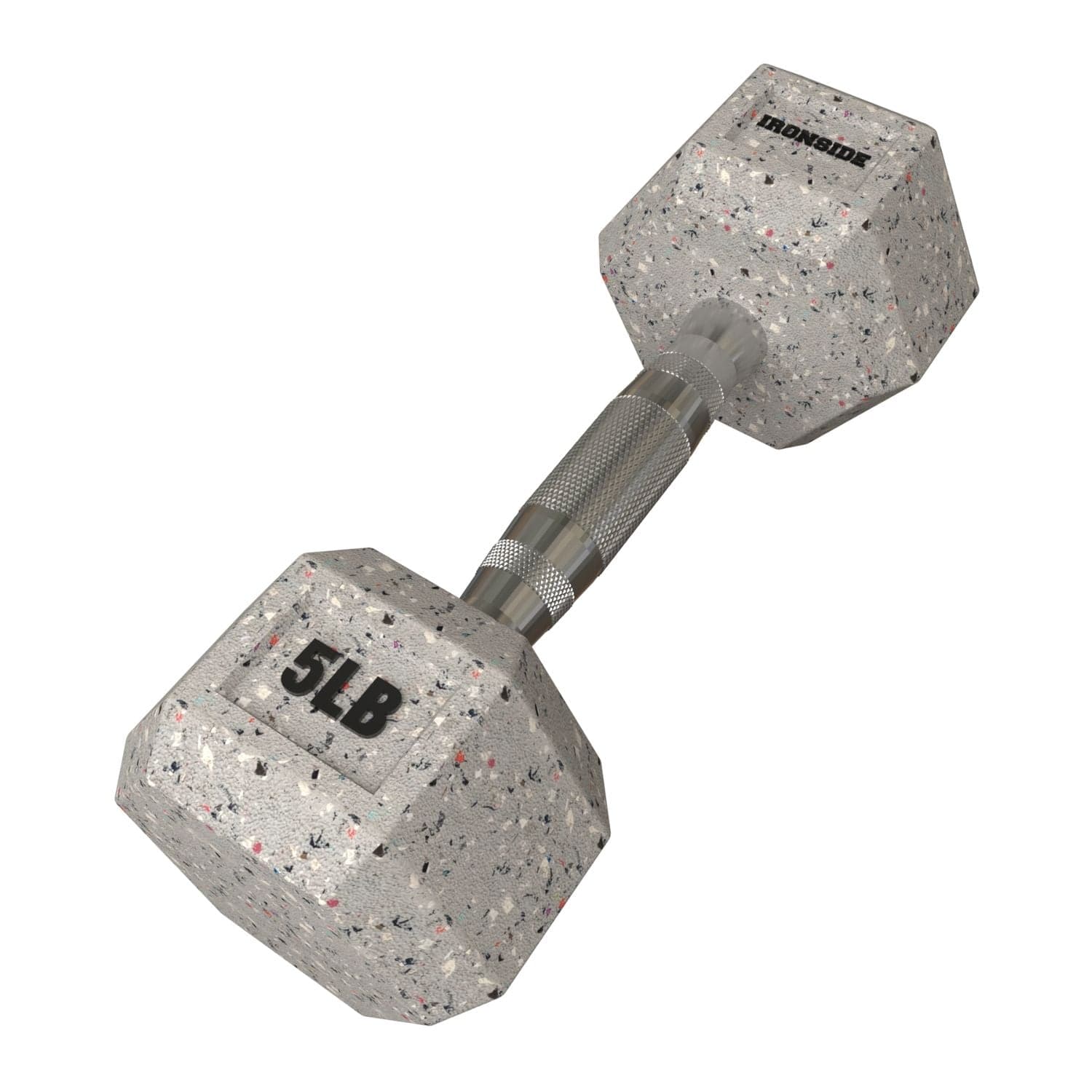Mancuerna Hexagonal Grind (5 a 80 lb) IRONSIDE