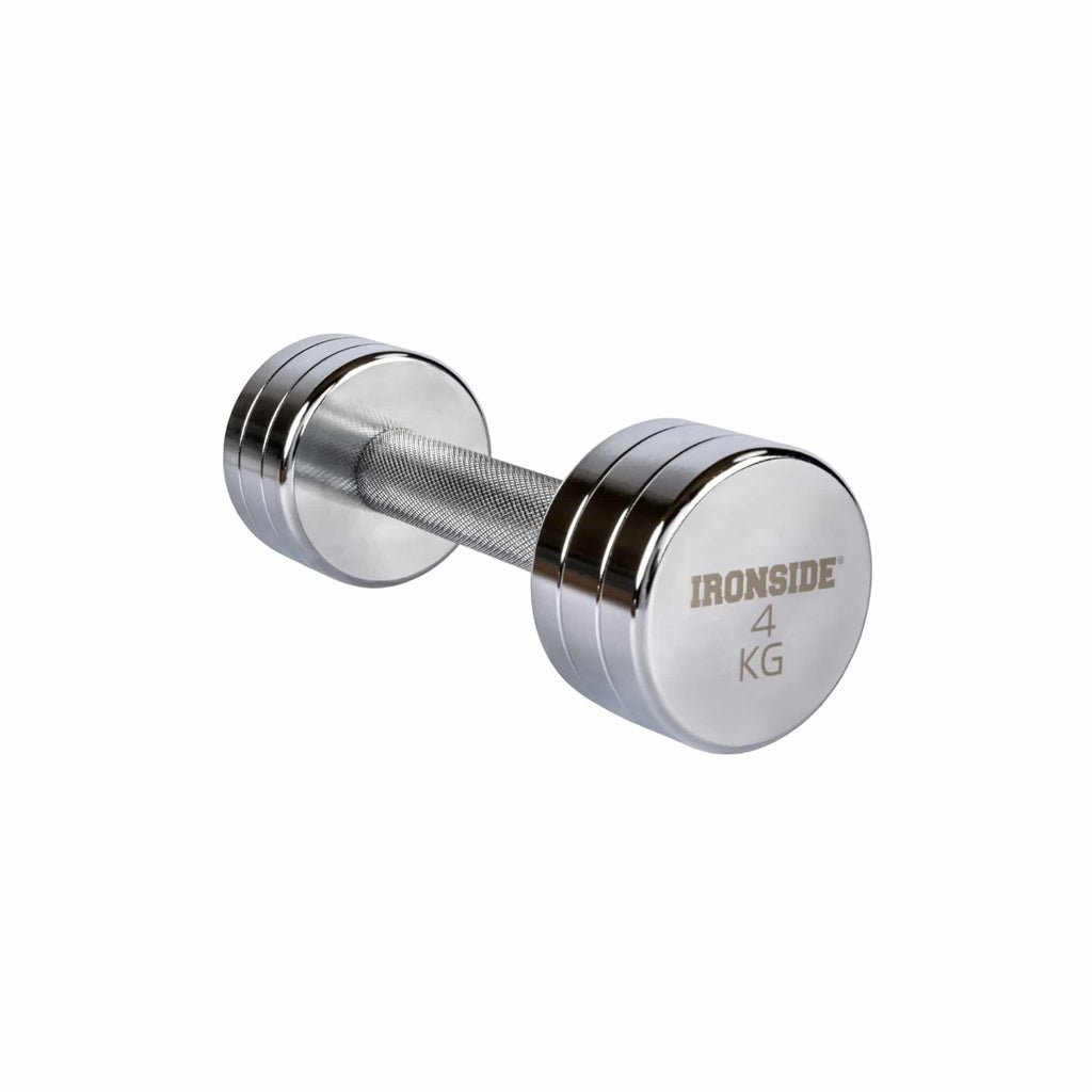 Mancuerna Circular Hard Chromed Steel (1 a 10 kg) IRONSIDE