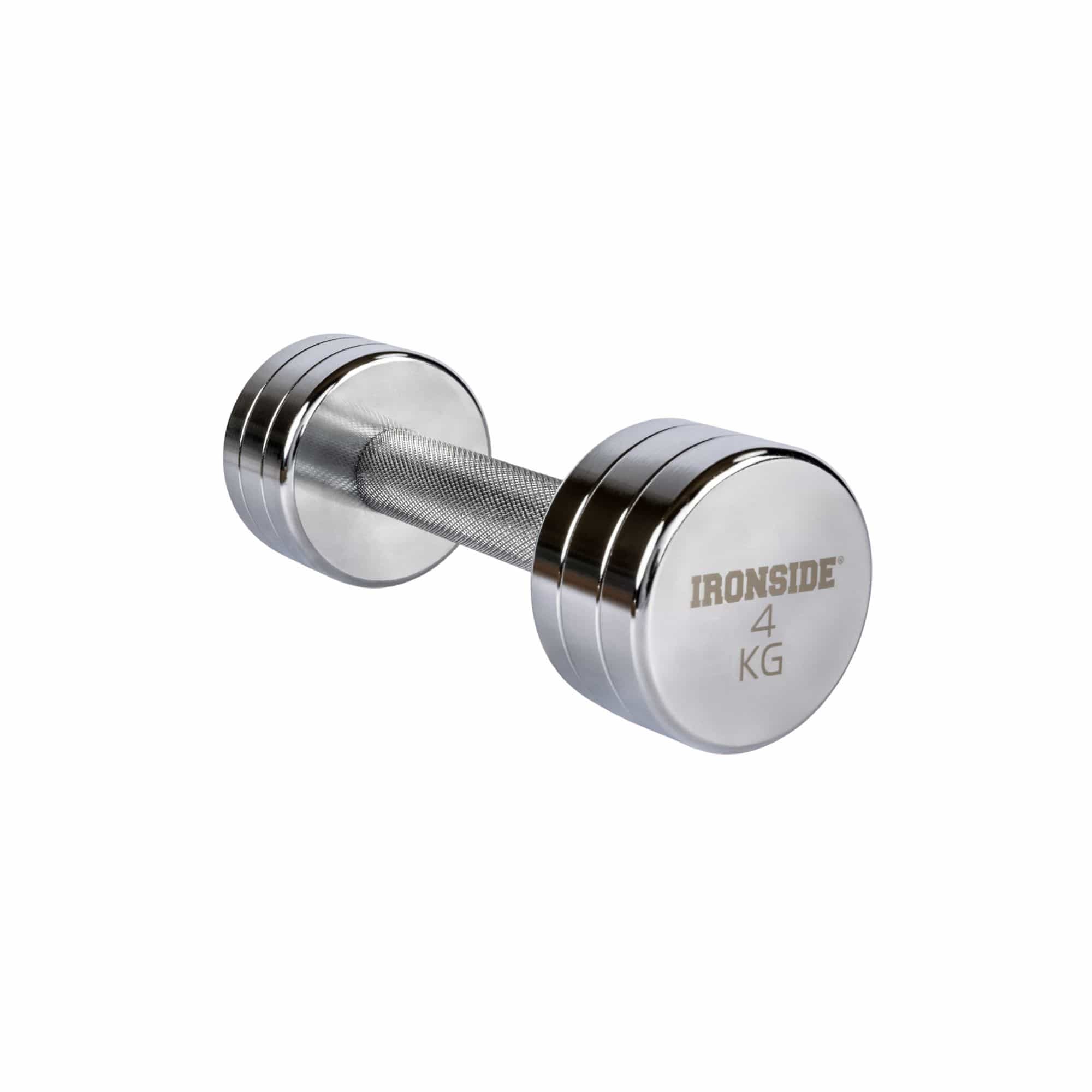 Mancuerna Circular Hard Chromed Steel (1 a 10 kg) IRONSIDE