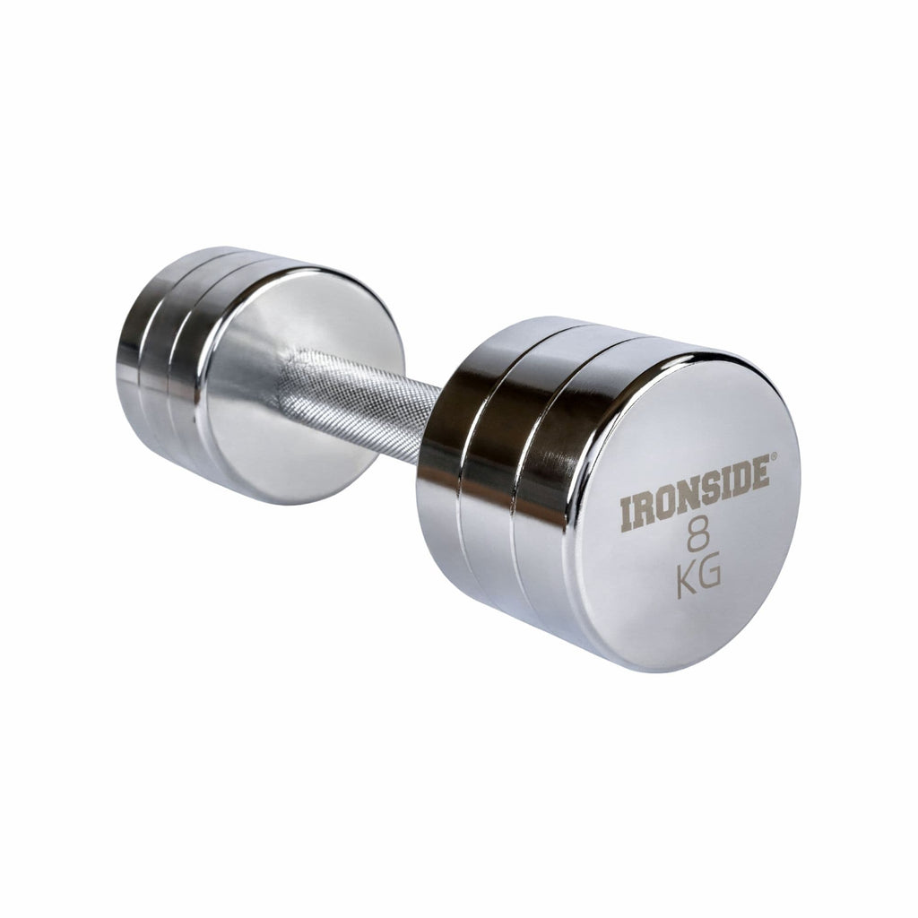 Mancuerna Circular Hard Chromed Steel (1 a 10 kg) IRONSIDE