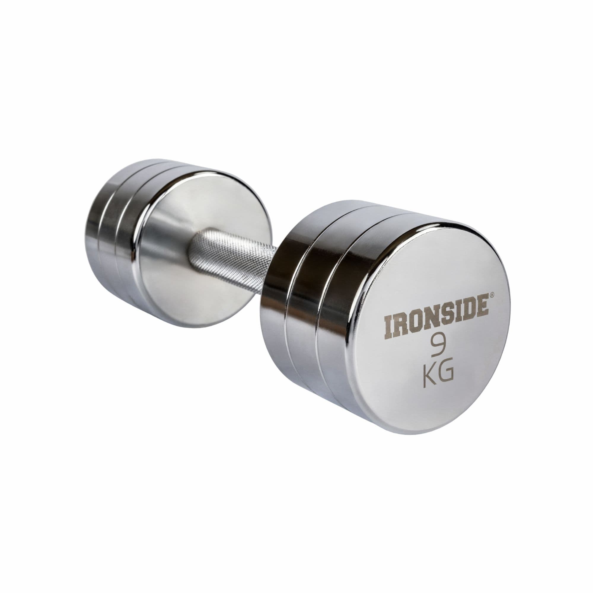 Mancuerna Circular Hard Chromed Steel (1 a 10 kg) IRONSIDE