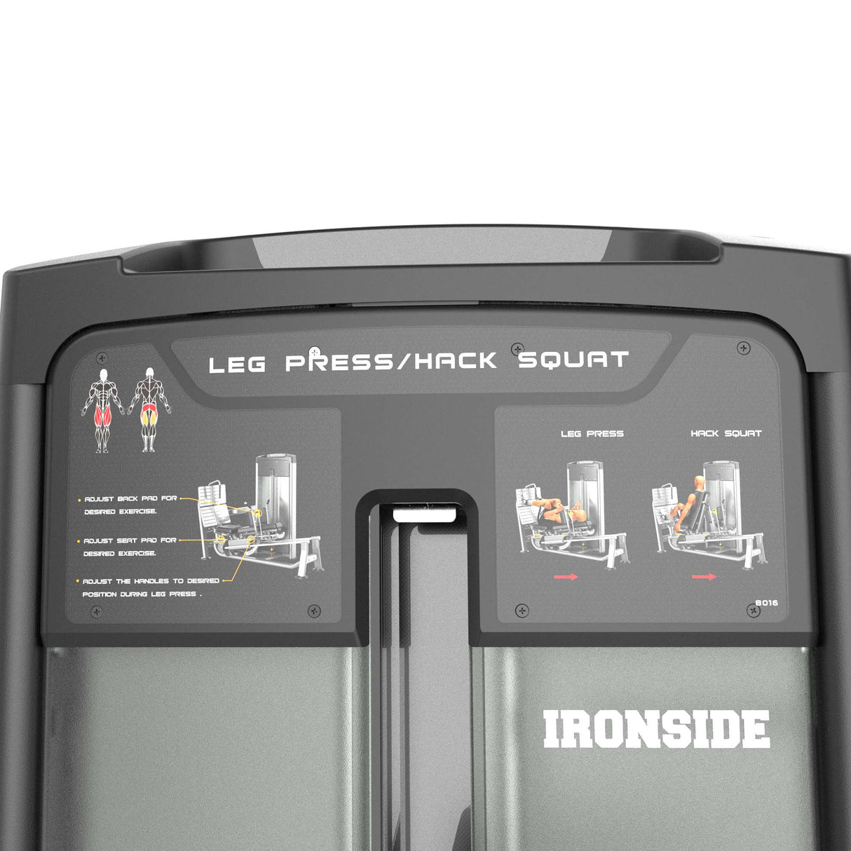 Dual Horizontal Leg Press & Hack Squat Horizontal Luxe