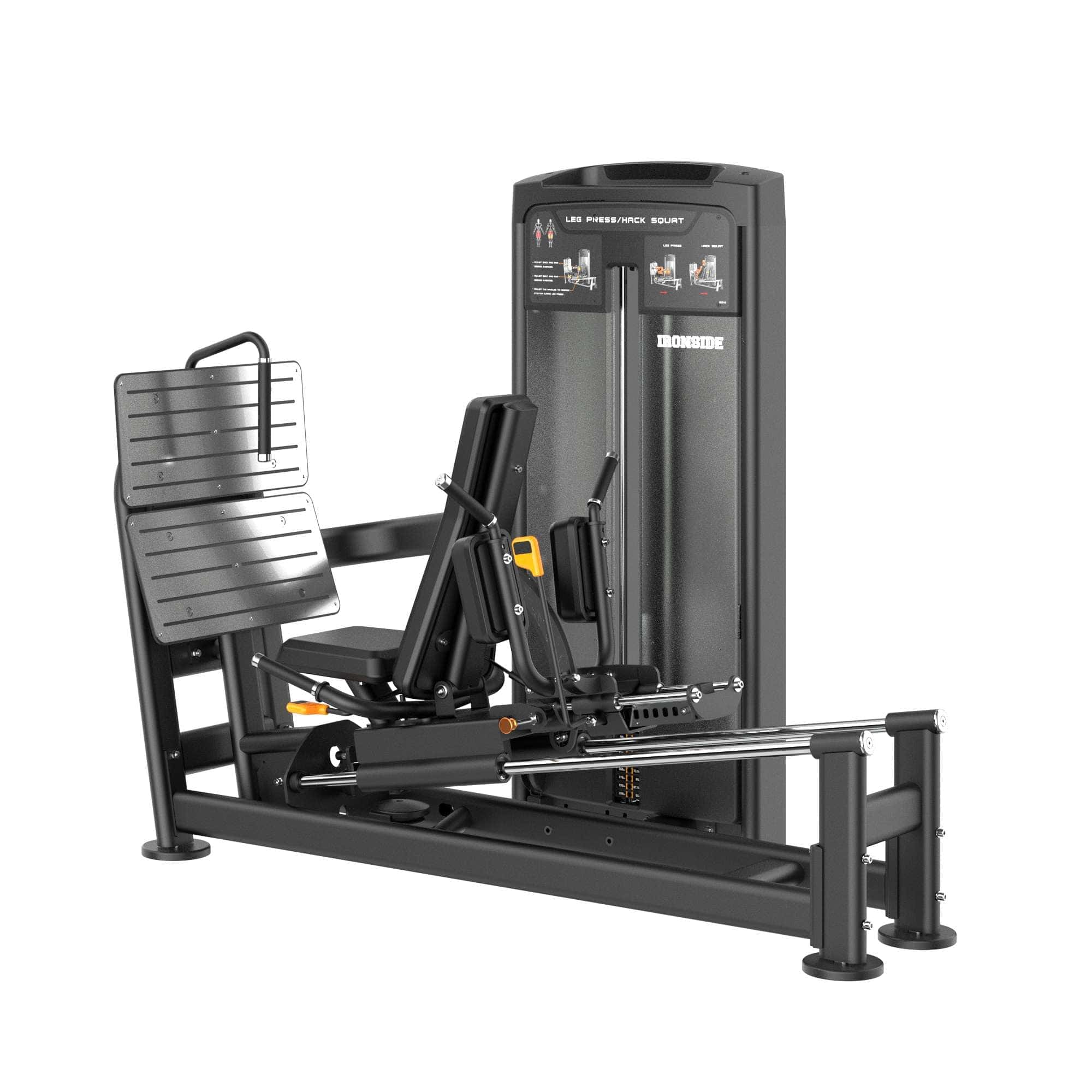 Dual Horizontal Leg Press & Hack Squat Horizontal Luxe – Ironside México