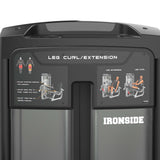 Dual Leg Curl & Extension Machine IRONSIDE Luxe