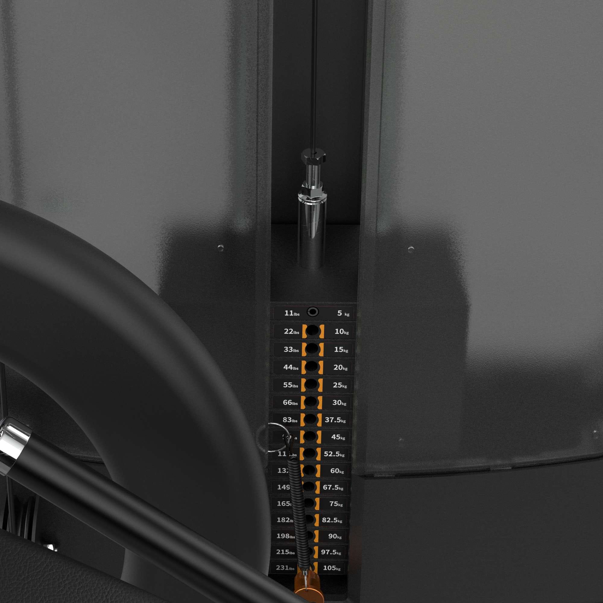 Dual Leg Curl & Extension Machine IRONSIDE Luxe