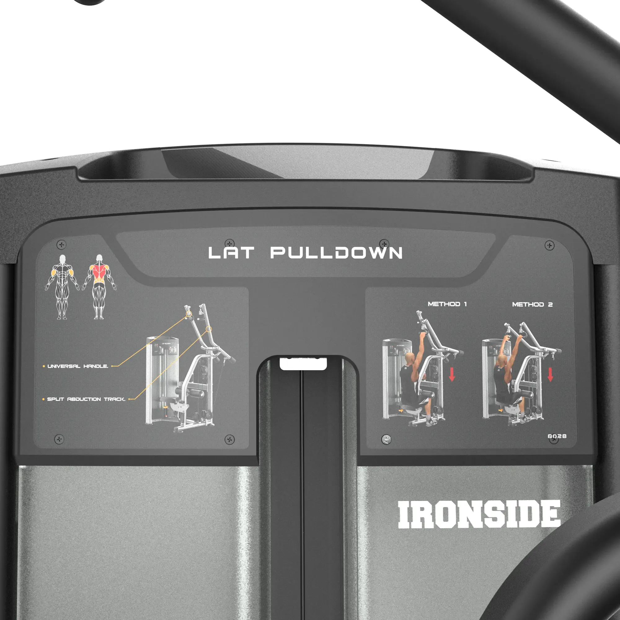 Lat Pulldown Machine IRONSIDE Luxe
