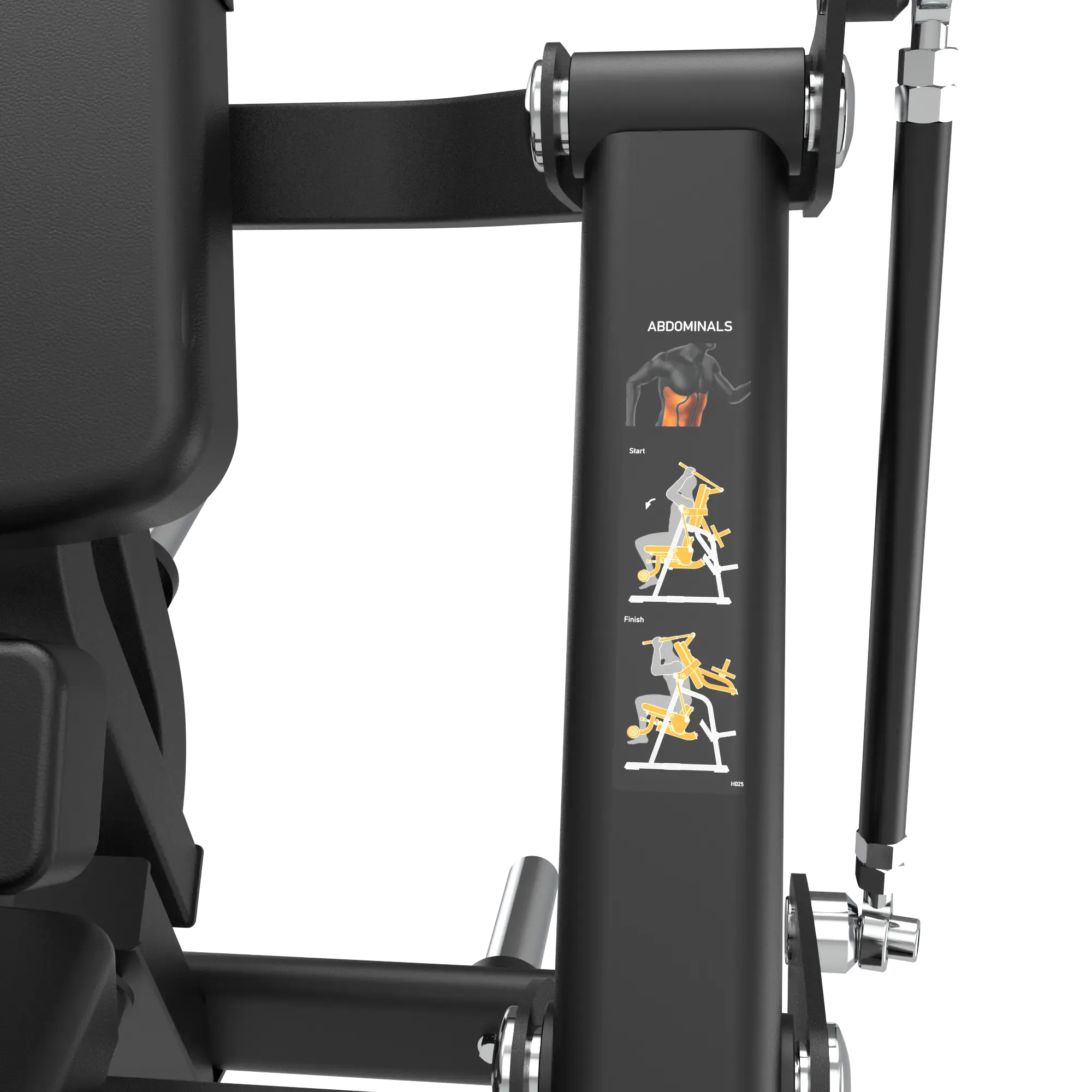 Abdominal Crunch Plate Loaded IRONSIDE Luxe