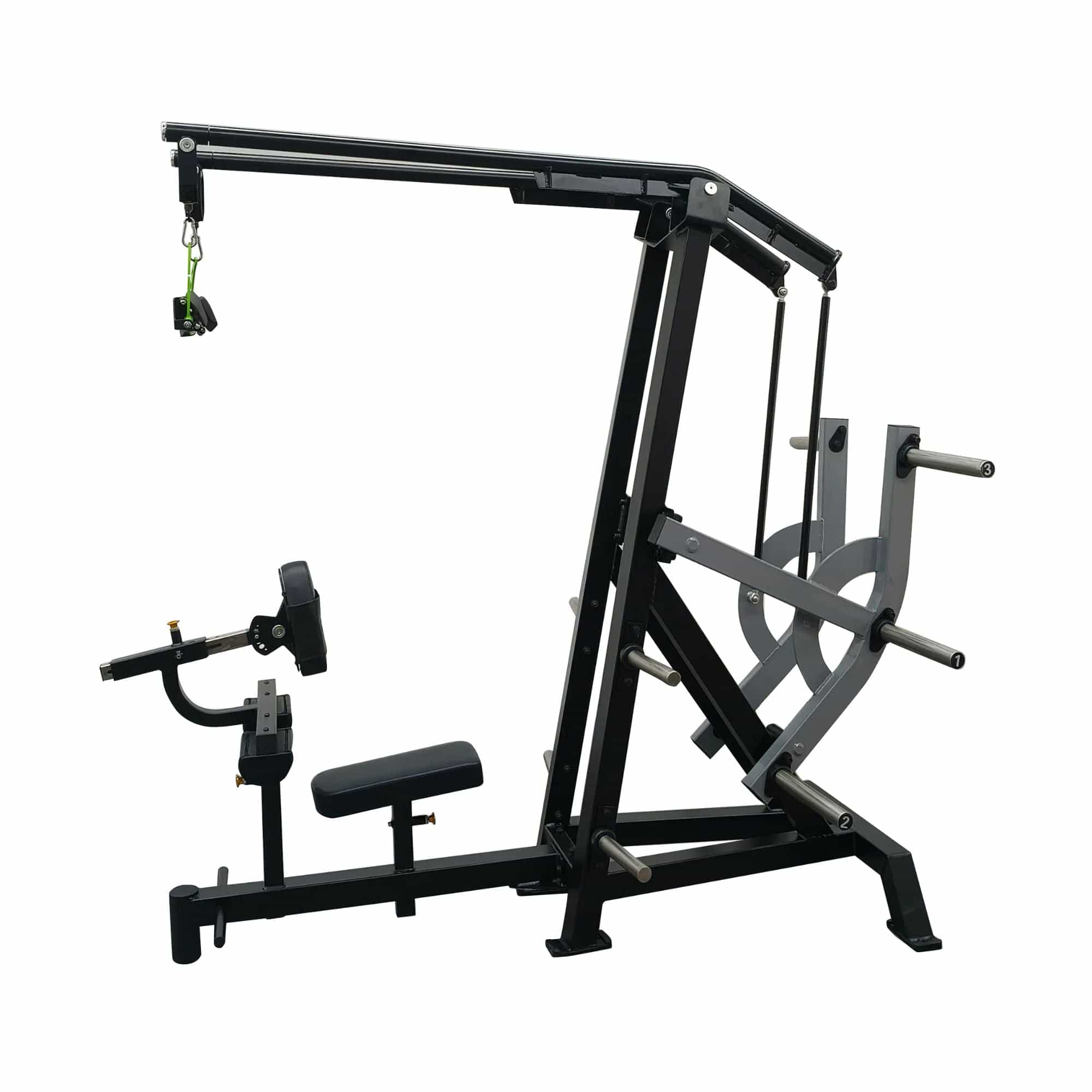 Iso lateral Front Lat Pull Down Plate Loaded IRONSIDE Premier