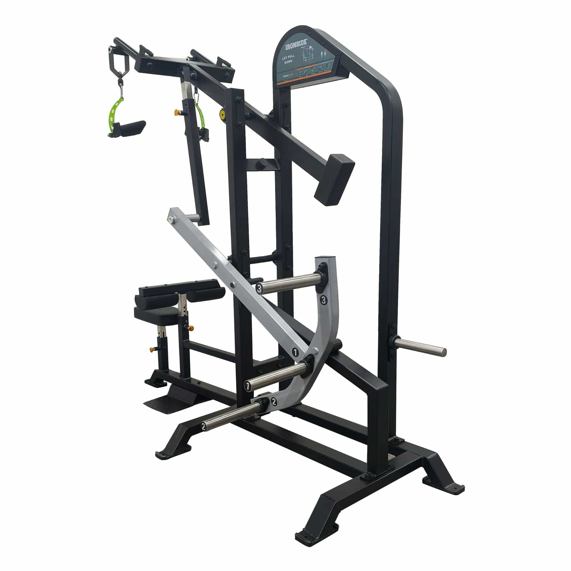 Lat Pulldown Plate Loaded IRONSIDE Premier