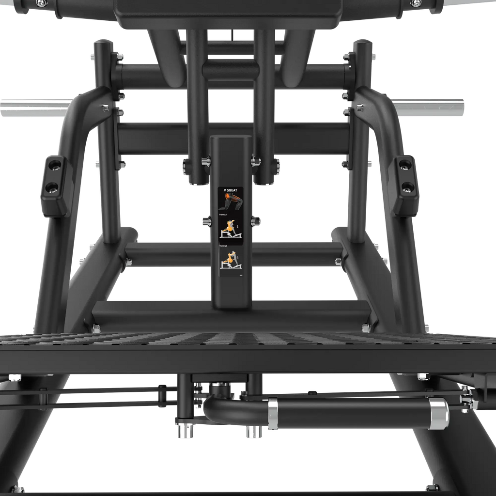 V-Squat Plate Loaded Machine IRONSIDE Luxe