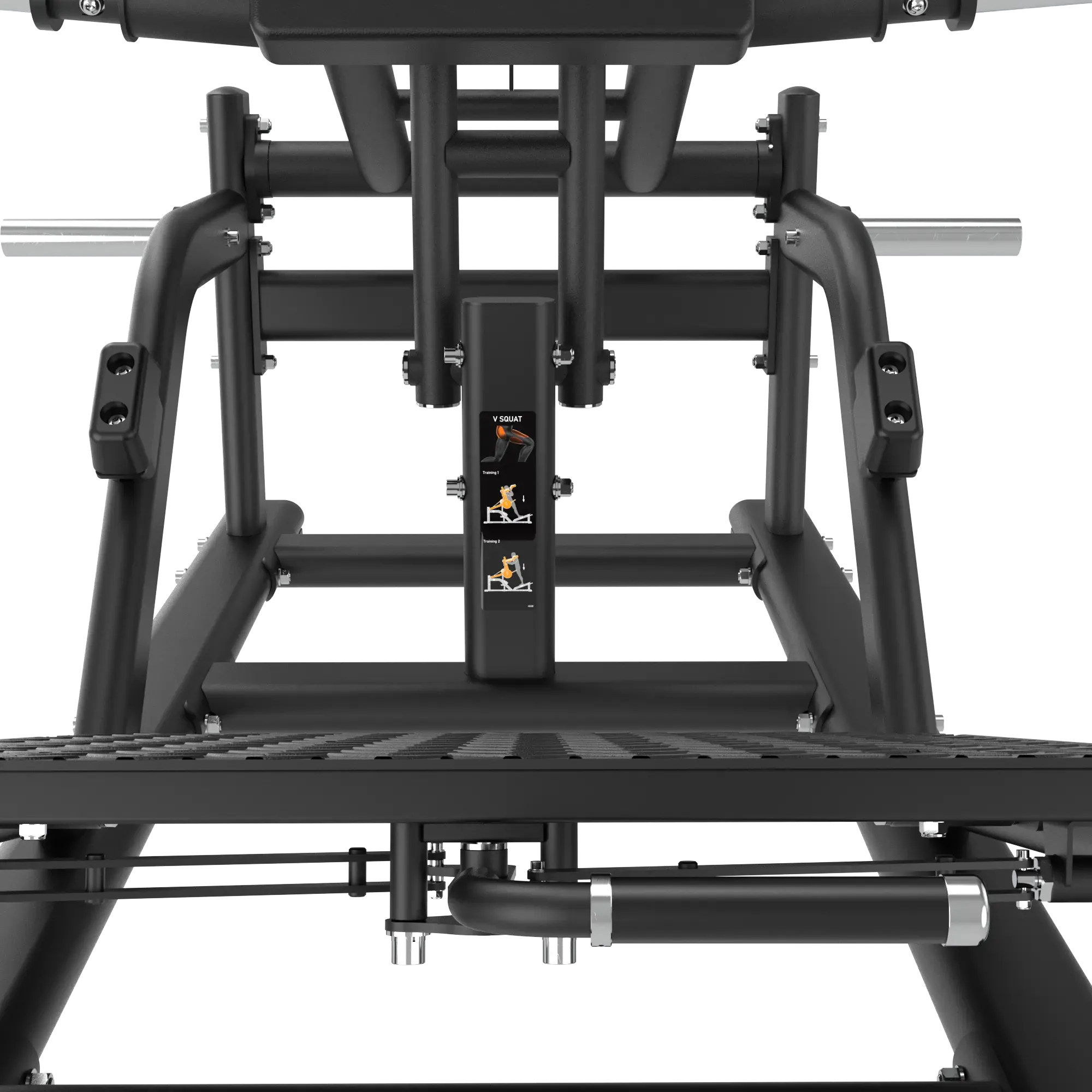 V-Squat Plate Loaded Machine IRONSIDE Luxe