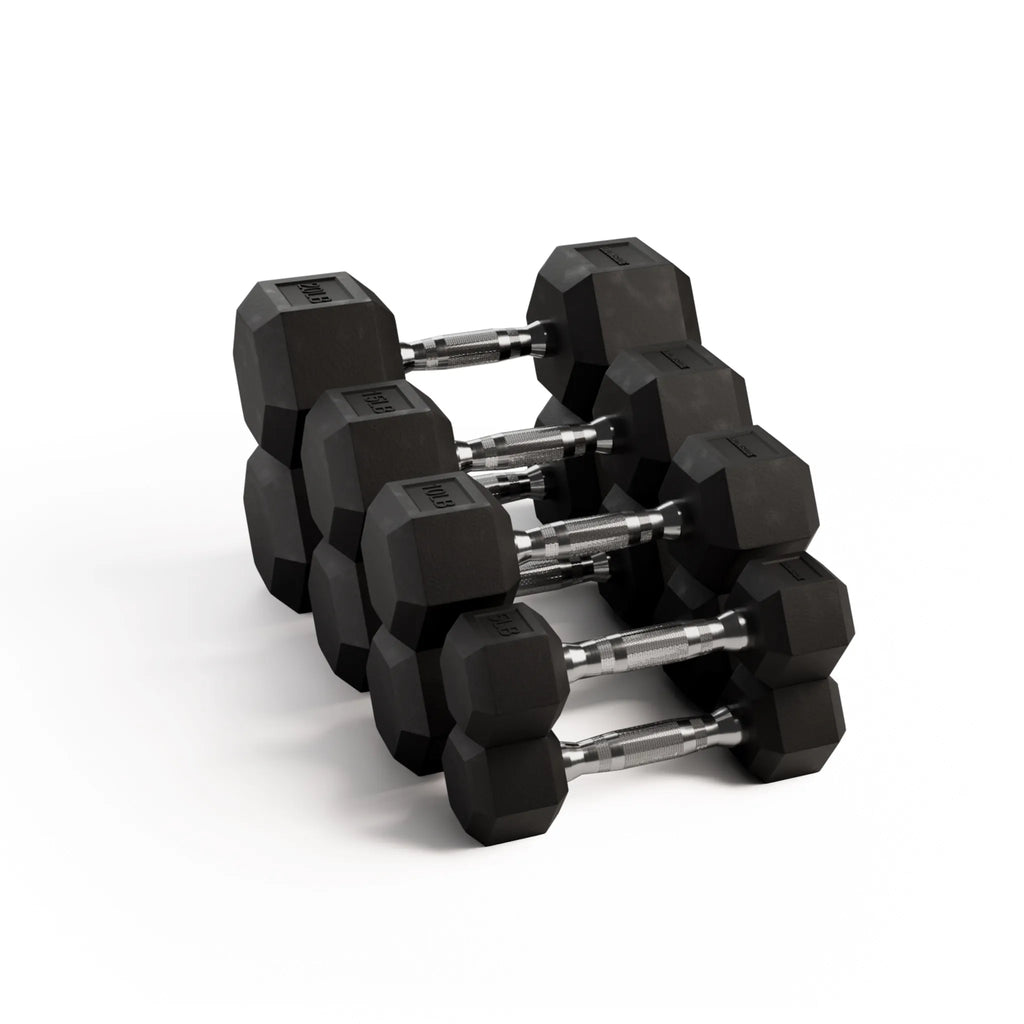 Mancuerna Hexagonal (5 a 100 lb) IRONSIDE