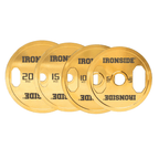 Pack Barra Cerakote Gold + Set Discos Gold Chromed IRONSIDE